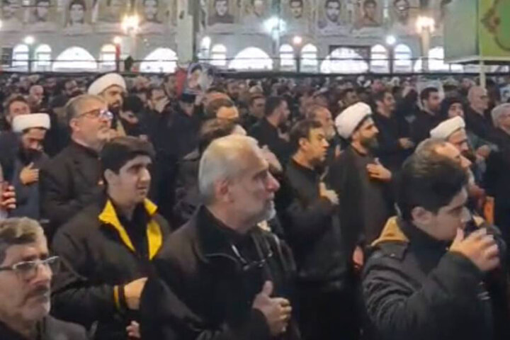 سوگواری مردم بابل در شهادت رهبر انقلاب