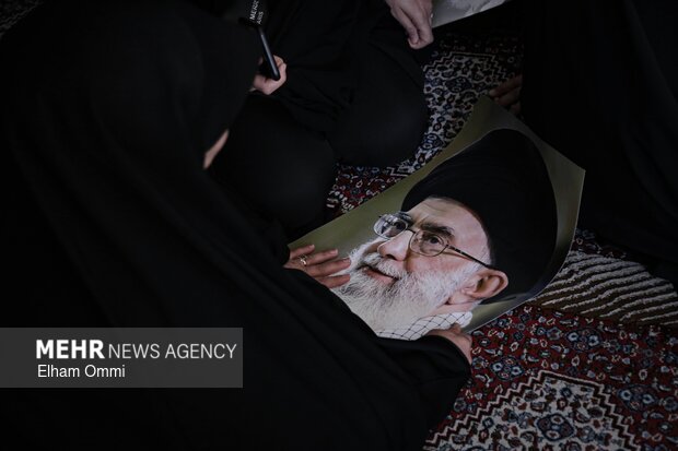 اجتماع عزاداران سنندجی در محکومیت حمله آمریکا و رژیم صهیونیستی