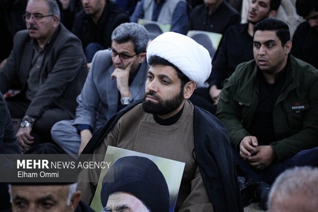 اجتماع عزاداران سنندجی در محکومیت حمله آمریکا و رژیم صهیونیستی