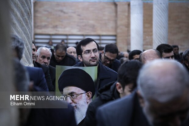 اجتماع عزاداران سنندجی در محکومیت حمله آمریکا و رژیم صهیونیستی