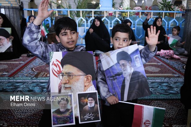 اجتماع عزاداران سنندجی در محکومیت حمله آمریکا و رژیم صهیونیستی