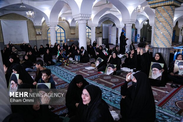 اجتماع عزاداران سنندجی در محکومیت حمله آمریکا و رژیم صهیونیستی