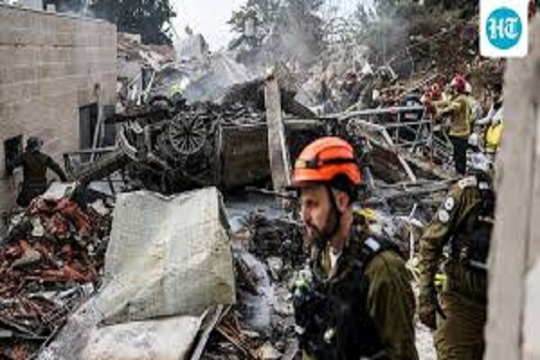 VIDEO: Footage of an Iranian missile hit in Beit Shemesh