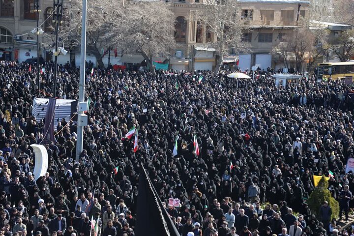 عزاداری مردم همدان