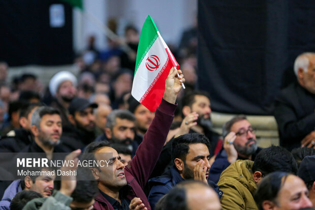 راهپیمایی مردم اردبیل در سوگ رهبر انقلاب