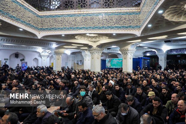 راهپیمایی مردم اردبیل در سوگ رهبر انقلاب