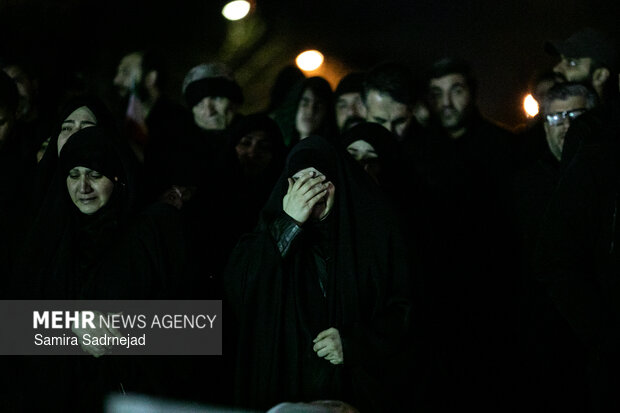 مراسم عزاداری در سوگ رهبر شهید انقلاب - دانشگاه تهران