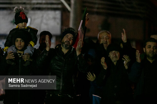 مراسم عزاداری در سوگ رهبر شهید انقلاب - دانشگاه تهران