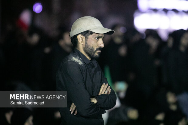 مراسم عزاداری در سوگ رهبر شهید انقلاب - دانشگاه تهران