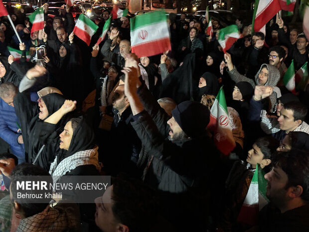 حضور آحاد ملت در میادین اصلی تهران در اقامه عزای شهادت رهبر معظم انقلاب اسلامی