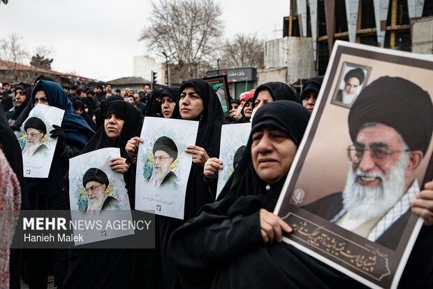 شہید رہبر معظم کے جسد خاکی سے وداع کا پروگرام ملتوی