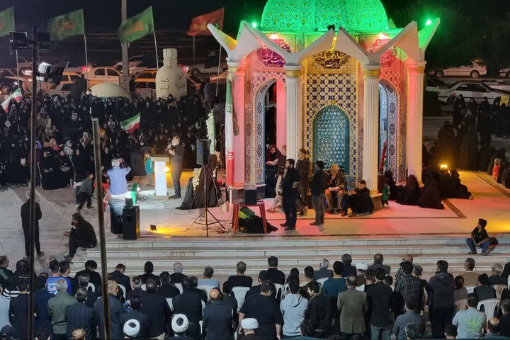 مراسم سوگواری و سنج‌ودمام در گناوه