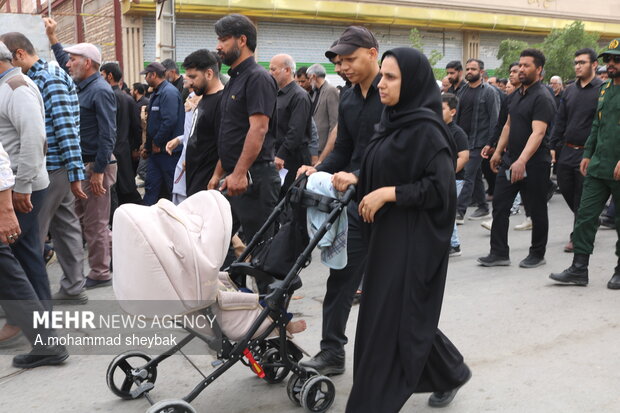 تشییع باشکوه شهدای تجاوزات اخیر دشمن در شهر زابل