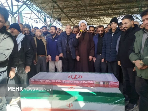 تشییع پیکر ۲ شهید حمله صهیونیستی - آمریکایی در بروجرد