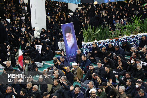 مجلس سوگ و عزای رهبر شهید انقلاب در زنجان