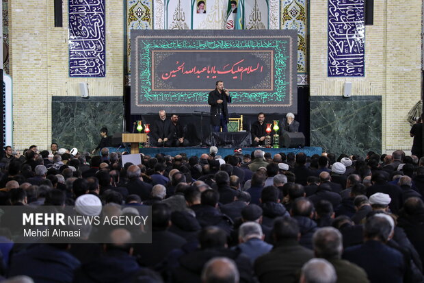 مجلس سوگ و عزای رهبر شهید انقلاب در زنجان