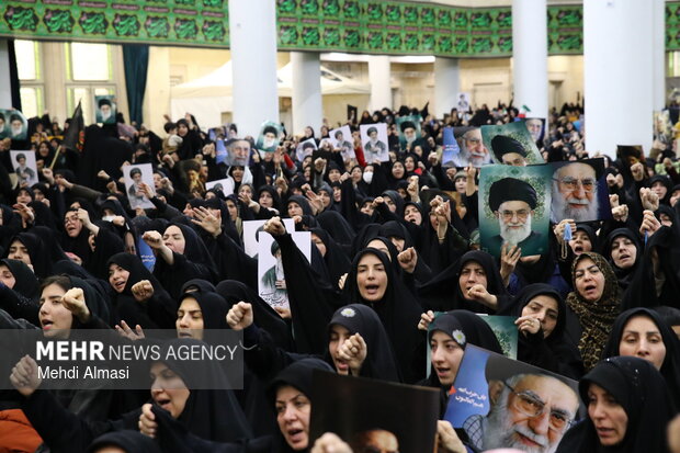 مجلس سوگ و عزای رهبر شهید انقلاب در زنجان