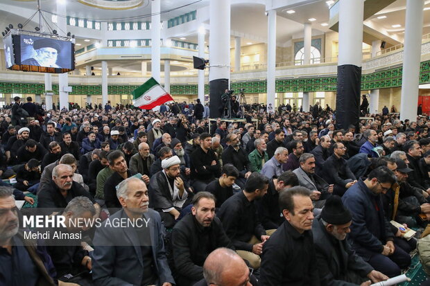 مجلس سوگ و عزای رهبر شهید انقلاب در زنجان