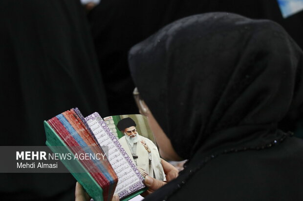 مجلس سوگ و عزای رهبر شهید انقلاب در زنجان
