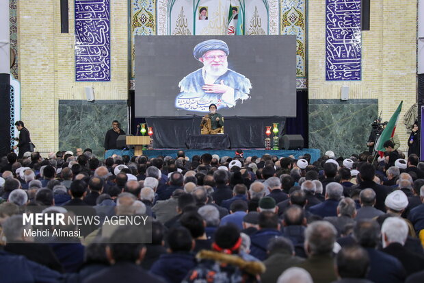 مجلس سوگ و عزای رهبر شهید انقلاب در زنجان
