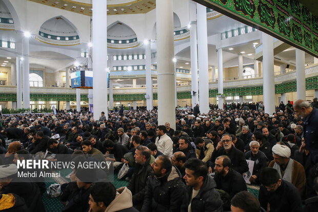 مجلس سوگ و عزای رهبر شهید انقلاب در زنجان