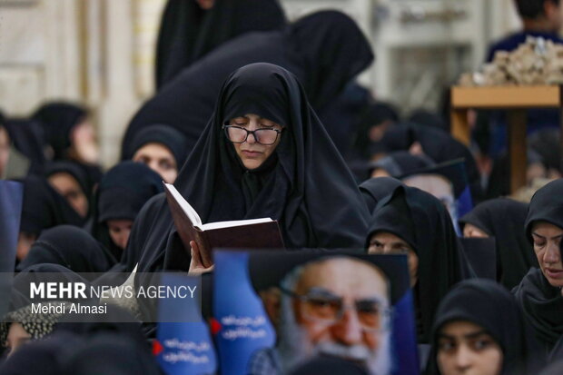 مجلس سوگ و عزای رهبر شهید انقلاب در زنجان