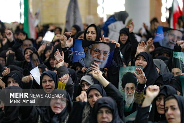 مجلس سوگ و عزای رهبر شهید انقلاب در زنجان