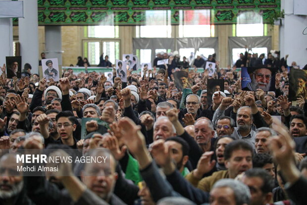 مجلس سوگ و عزای رهبر شهید انقلاب در زنجان