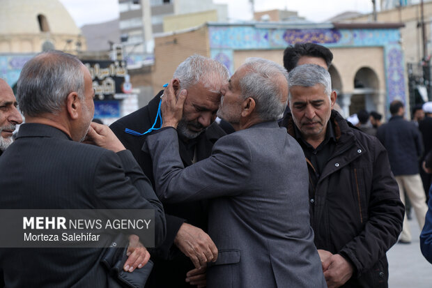 تشییع پیکر شهید «مهدی عباسی» در شهرکرد