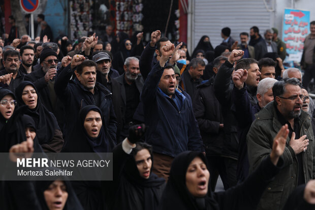 تشییع پیکر شهید «مهدی عباسی» در شهرکرد