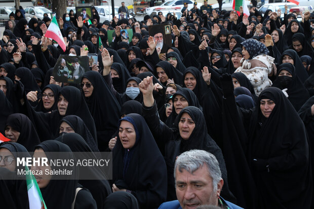 تشییع پیکر شهید «مهدی عباسی» در شهرکرد