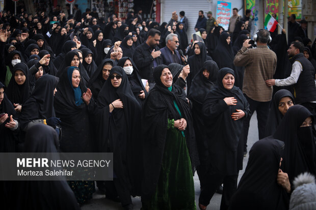 تشییع پیکر شهید «مهدی عباسی» در شهرکرد