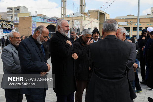 تشییع پیکر شهید «مهدی عباسی» در شهرکرد
