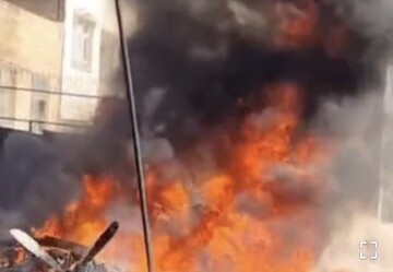 پهپاد هرمس در خمینی شهر ساقط شد