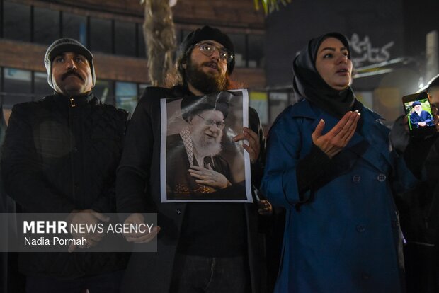 اجتماع سوگواران شهادت رهبر معظم انقلاب در کرج