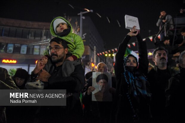 اجتماع سوگواران شهادت رهبر معظم انقلاب در کرج
