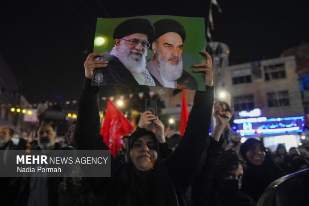 اجتماع سوگواران شهادت رهبر معظم انقلاب در کرج