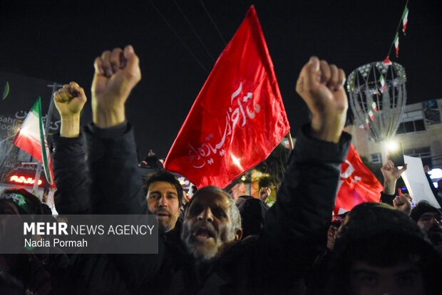اجتماع سوگواران شهادت رهبر معظم انقلاب در کرج