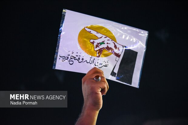 اجتماع سوگواران شهادت رهبر معظم انقلاب در کرج