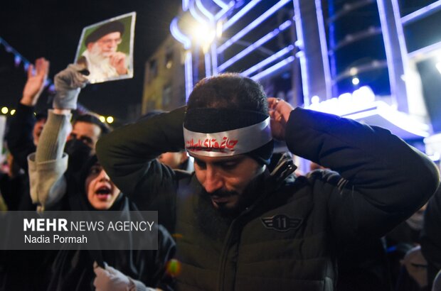 اجتماع سوگواران شهادت رهبر معظم انقلاب در کرج