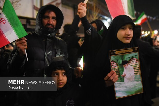 اجتماع سوگواران شهادت رهبر معظم انقلاب در کرج