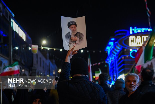 اجتماع سوگواران شهادت رهبر معظم انقلاب در کرج