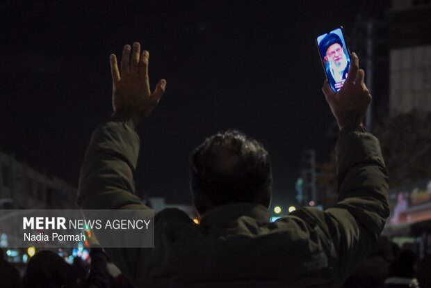 اجتماع سوگواران شهادت رهبر معظم انقلاب در کرج