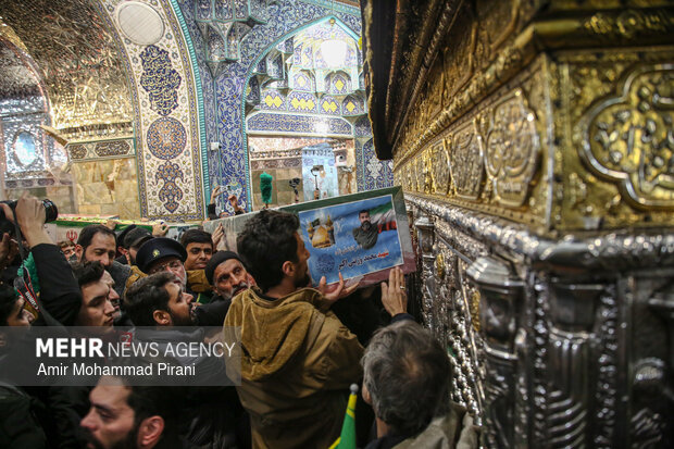 وداع با شهدای حملات آمریکایی - اسرائیلی در قم