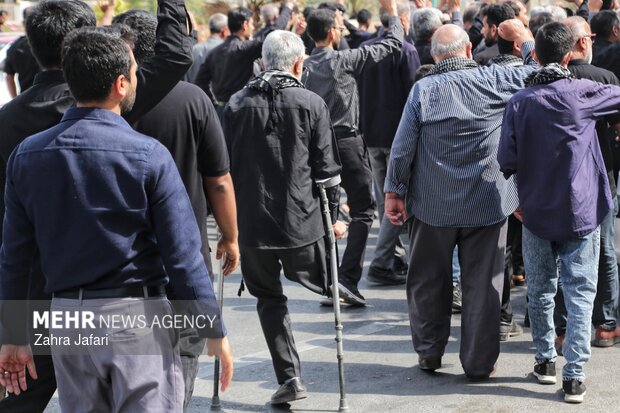 سوگواری شهادت رهبر معظم انقلاب در بندرعباس