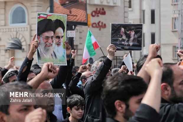 سوگواری شهادت رهبر معظم انقلاب در بندرعباس