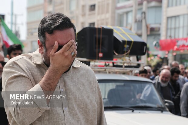 سوگواری شهادت رهبر معظم انقلاب در بندرعباس