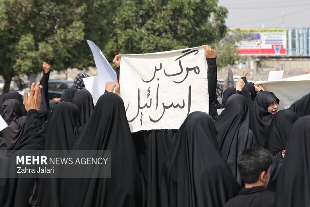 سوگواری شهادت رهبر معظم انقلاب در بندرعباس