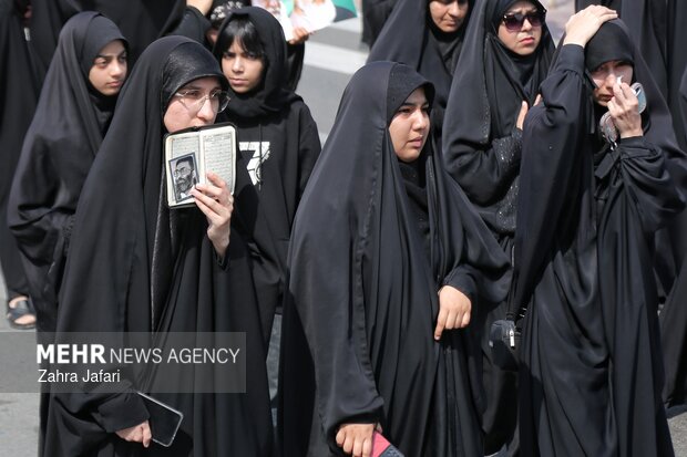 سوگواری شهادت رهبر معظم انقلاب در بندرعباس