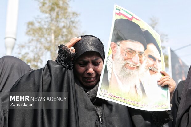 سوگواری شهادت رهبر معظم انقلاب در بندرعباس